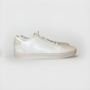 Thousand Fell Lace Up White Eco Recycled Tennis Shoes Mens size 12